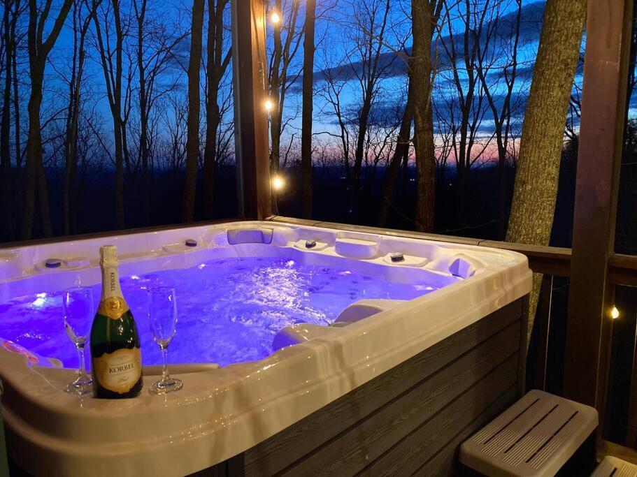 Mtn Cabin Sleeps 10 - 5 Mins To Fishing & Camping Елиджей Екстериор снимка