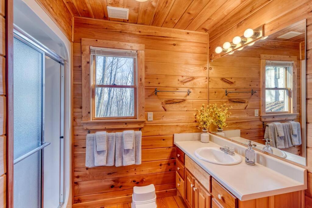 Mtn Cabin Sleeps 10 - 5 Mins To Fishing & Camping Елиджей Екстериор снимка