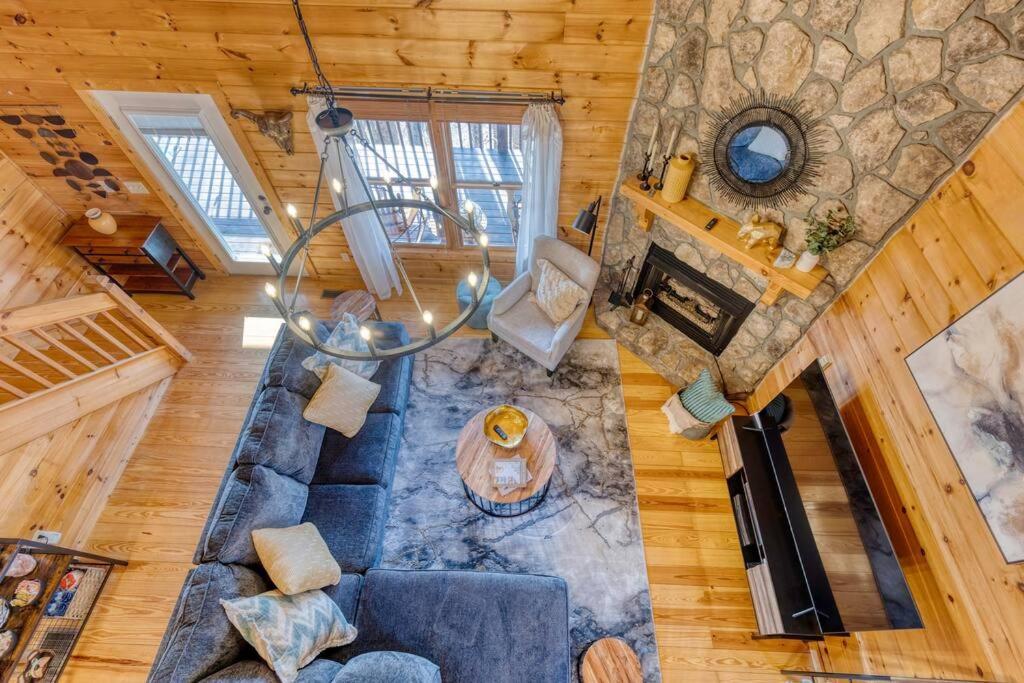 Mtn Cabin Sleeps 10 - 5 Mins To Fishing & Camping Елиджей Екстериор снимка