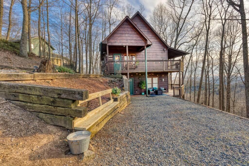 Mtn Cabin Sleeps 10 - 5 Mins To Fishing & Camping Елиджей Екстериор снимка