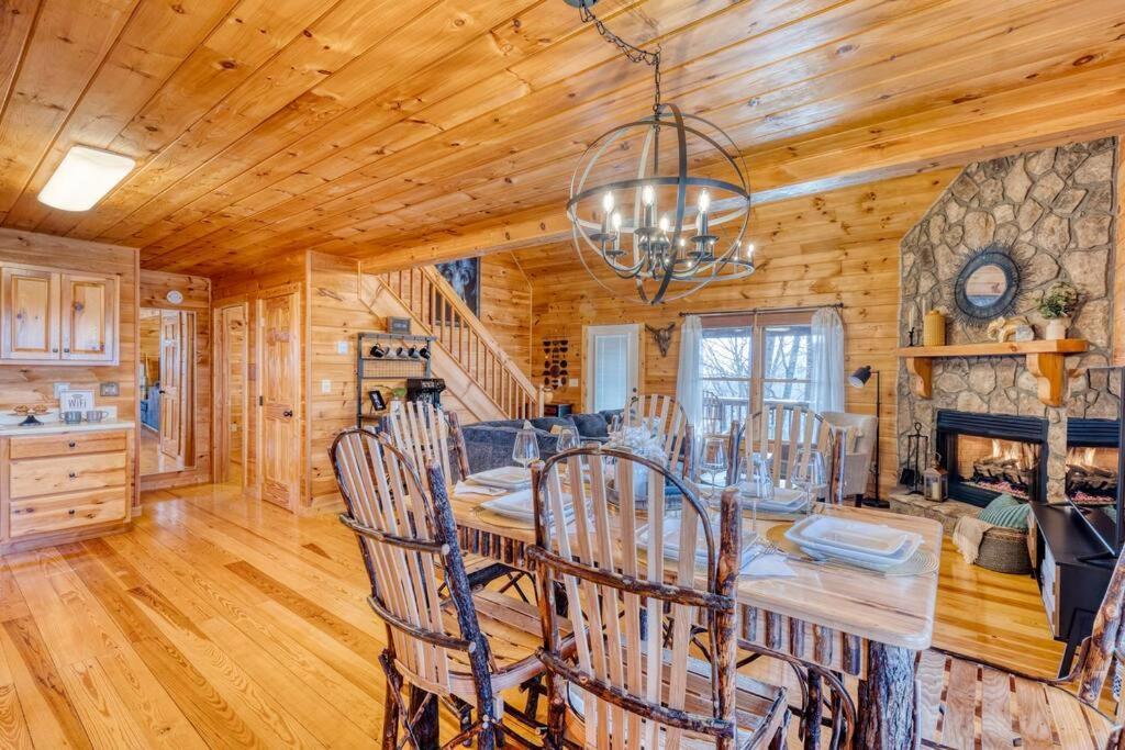 Mtn Cabin Sleeps 10 - 5 Mins To Fishing & Camping Елиджей Екстериор снимка